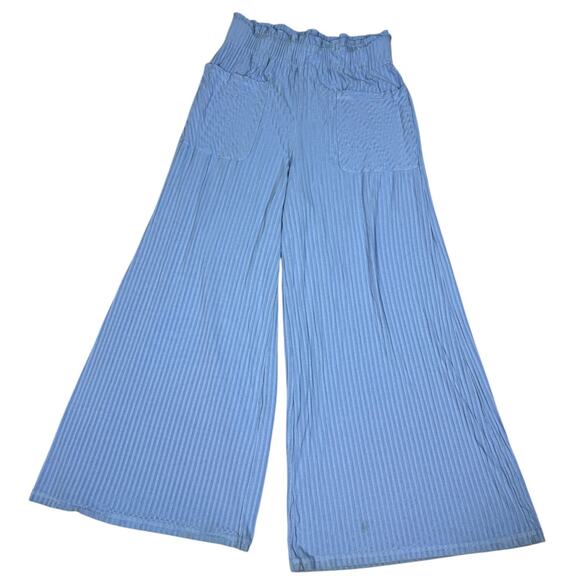 Free People Pants - Free People Movement Blissed Out Wide-Leg Pants Womens Size M *Flaws